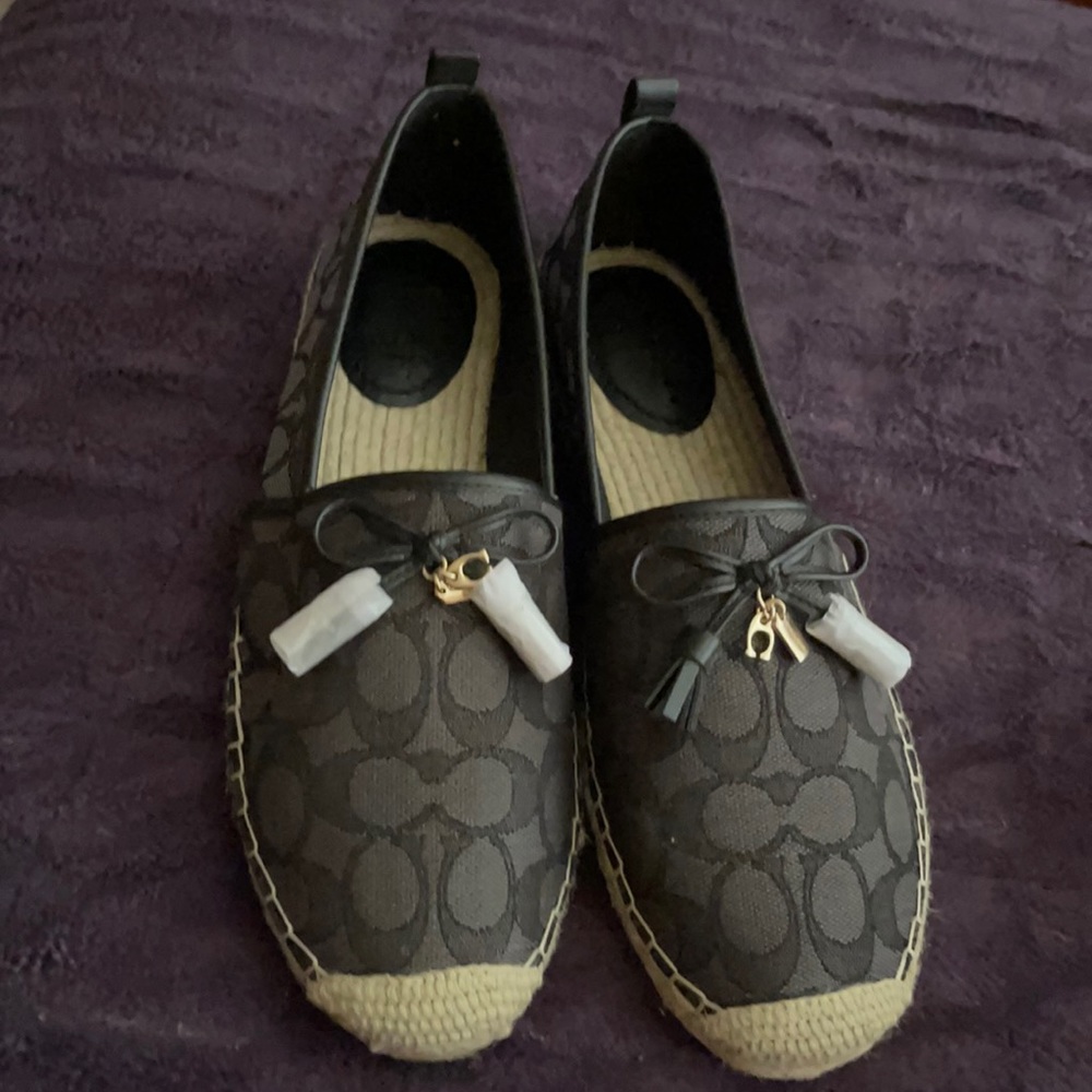 Brand New Never Worn Coach Eapadrilles